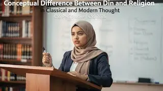 Conceptual Difference Between Din and Religion in Classical and Modern Thought CSS PMS  Studies