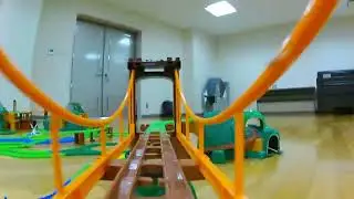 【きかんしゃトーマス】トーマスプラレールのプラレール前面展望