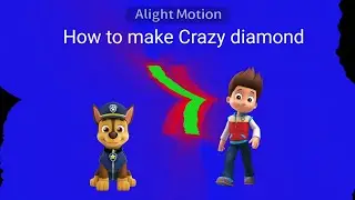 [REQUESTED] How to make Crazy diamond on Alight Motion 
