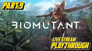 BIOMUTANT [PS5] playthrough Part 9: Meeting NOKO / MEKAMJUT & Jet Ski Engine Level 3 [Live Stream]