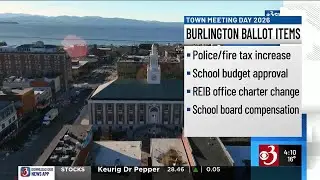 Burlington to hold public hearing on Town Meeting Day ballot items