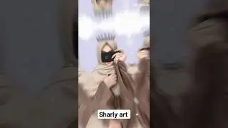 me🫰🖤🤍 #sharly #art