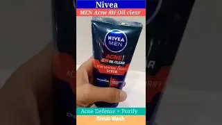 nivea oil control face wash review #shorts #niveafacewash