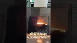 High-Power 6000W Laser Cleaner &ndash; Efficient Paint Stripping with Clean Finish#laserweldingmachine