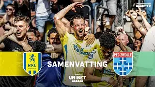 🟥 RODE KAART en DOELPUNT in ABSOLUTE SLOTFASE! ⏳ | Samenvatting RKC Waalwijk - PEC Zwolle