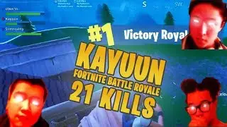 SQUADS WITH TSM AIMBOTCALVIN AND GRIMREALITY?? - 21K Kayuun Fortnite Battle Royale Gameplay
