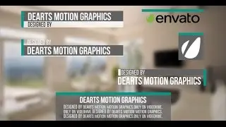 Clean And Modern Lower Third /// After Effects Template