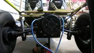 Electric Dune Buggy conversion, sparks on acceleration!