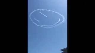 Smiley Skywriting