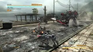 Metal Gear Rising Revengeance: Wolf Vs Khamsin & Mistral