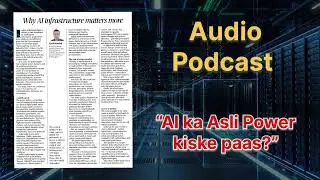 Why AI Infrastructure Matters More Than AI Apps | India, DPI & Digital Sovereignty | Upsc Podcast 