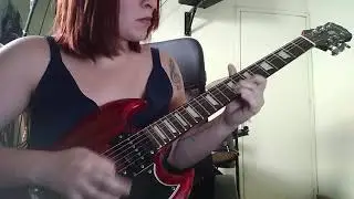 AC/DC Let There Be Rock - guitar cover solos