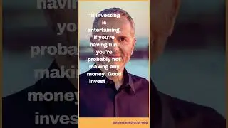 Investment Wisdom from  Edward Thorp #warrenbuffett #stockmarket #investment #investing #business