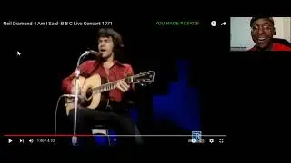 Neil Diamond - I Am I Said (Live/BBC Concert 1971) Reaction #neildiamond #music