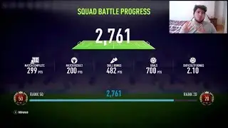 🔴  LIVE FIFA 18 - SQUAD BATTLES ON ULTIMATE w/ 750K FUT CHAMPIONS SQUAD!