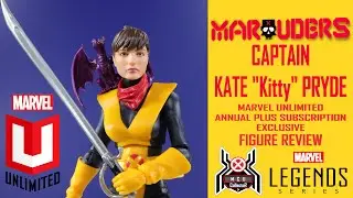 Marvel Legends CAPTAIN KATE Kitty PRYDE Marauders Xmen Unlimited Annual Plus Exclusive Figure Review