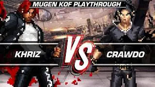 [KOF Mugen] Khriz 🆚 Crawdo