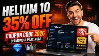 Helium 10 Coupon Code 2026： 35% OFF Diamond & Platinum Plans Discount + Promo Code bgSy5AIkhIc