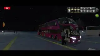 Bus Simulator Ultimate Gameplay Country Turkey Route Konya / Ankara Night Driving Business Class Bus