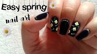 Nail Art n&deg;13 | Easy floral nail art