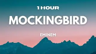 Eminem - Mockingbird | sped up/TikTok Version | 1 Hour