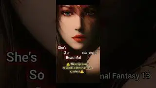 Lightning is the most beautiful and powerful female character in all versions of Final Fantasy #ff13