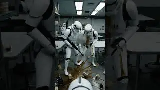 Stormtroopers Fight Over the Last Space Donut