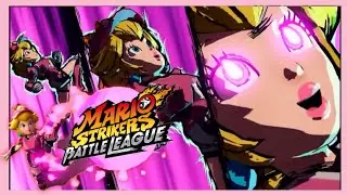 Mario Strikers Battle League - Peach's Hyper Strike | Dance of Hearts |