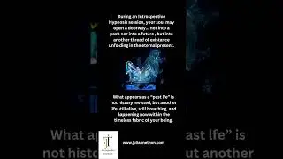 ONLY THE NOW EXISTS. #soulcontract #pastliferegression #jtintrospectivehypnosis #pastlifetherapy