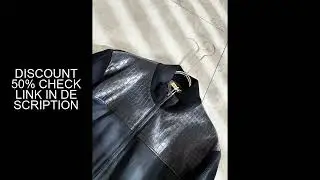 BLSK CPRT Jacket men 2025 Autumn Winter New Straight fashion casual zipper comfortable splice high q