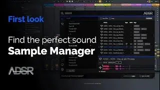 ADSR Sample Manager - First Look with Echo Sound Works ( + FREE plug-in Download )