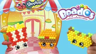 Shopkins Beados Fast Food Diner Activity Pack Moose Toys Review