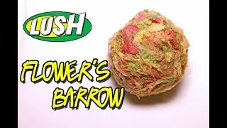 LUSH 🏵️ FLOWER'S BARROW Bath Oil 🏵️ DEMO & REVIEW Underwater View
