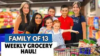 Huge $500 Grocery Haul for Our Family of 13... Saved Over $300?!