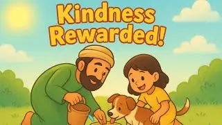 Kindness Rewarded: Man who reached Jannah for helping dog | Moral story for kids @Kidscorner2-7 