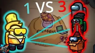 PRO Crewmate Outsmarts 3 Impostors in 8K... Among Us