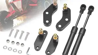 Kemimoto can am X3 Door Opener Kits Door Shocks install and review..
