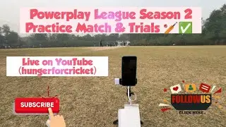 How to Stream Live Cricket Match on YouTube | Powerplay League Season 2 | Tennis Ball Cricket Match