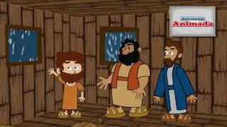 Historinha  Jonas e o Grande Peixe - Biblinha Animada