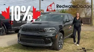 Get 10% Off MSRP OR 0% Financing for 72 Months on New 2025 Dodge Durango Models at Redwater Dodge