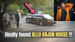 ALLU ARJUN HOUSE TOUR😳🤩 | fun ji fun hai | hyderabad | VLOG 272