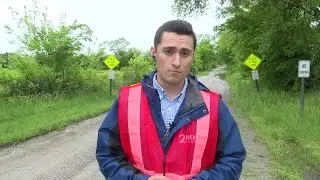 Flooding causes dam failure, flooded roads