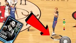 NBA Live Mobile All Star Platinum Steph Curry Gameplay! Make any 3 pointer! Best PG in the game!