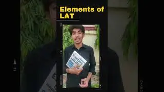LAT Test 2023 Best Book | Elements of LAT Review