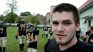 Гладіатори перед матчем   Eagles vs Gladiators  ULAF 2017