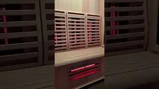 Infrared sauna. Unwind, recover, and recharge. #InfraredSauna #WellnessRedefined #HomeWellness