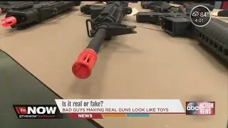 The Now: Real guns or toys?  Criminals making real guns look like toys in Pasco County