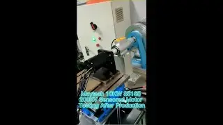 Maytech 85165 Тестирование электродвигателя 200 кВ с датчиком на производственной линии