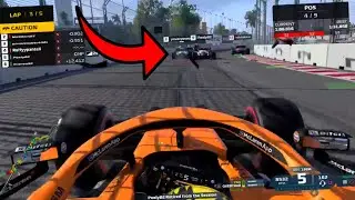 F1 2021 Online Multiplayer Racing...But It's LITERALLY DRIVE TO SURVIVE!