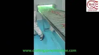 🎨 Xinqinfeng Manual UV Spraying Production Line